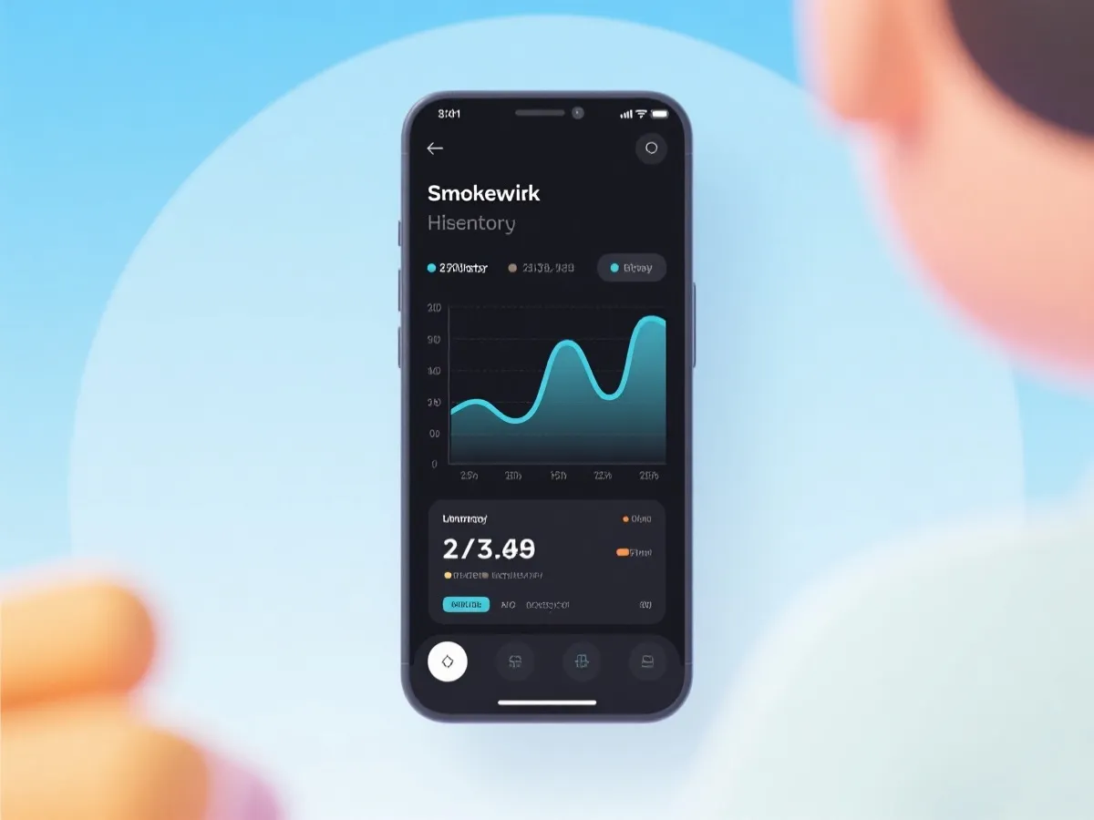 移动端开奖查询与走势图功能示意图
